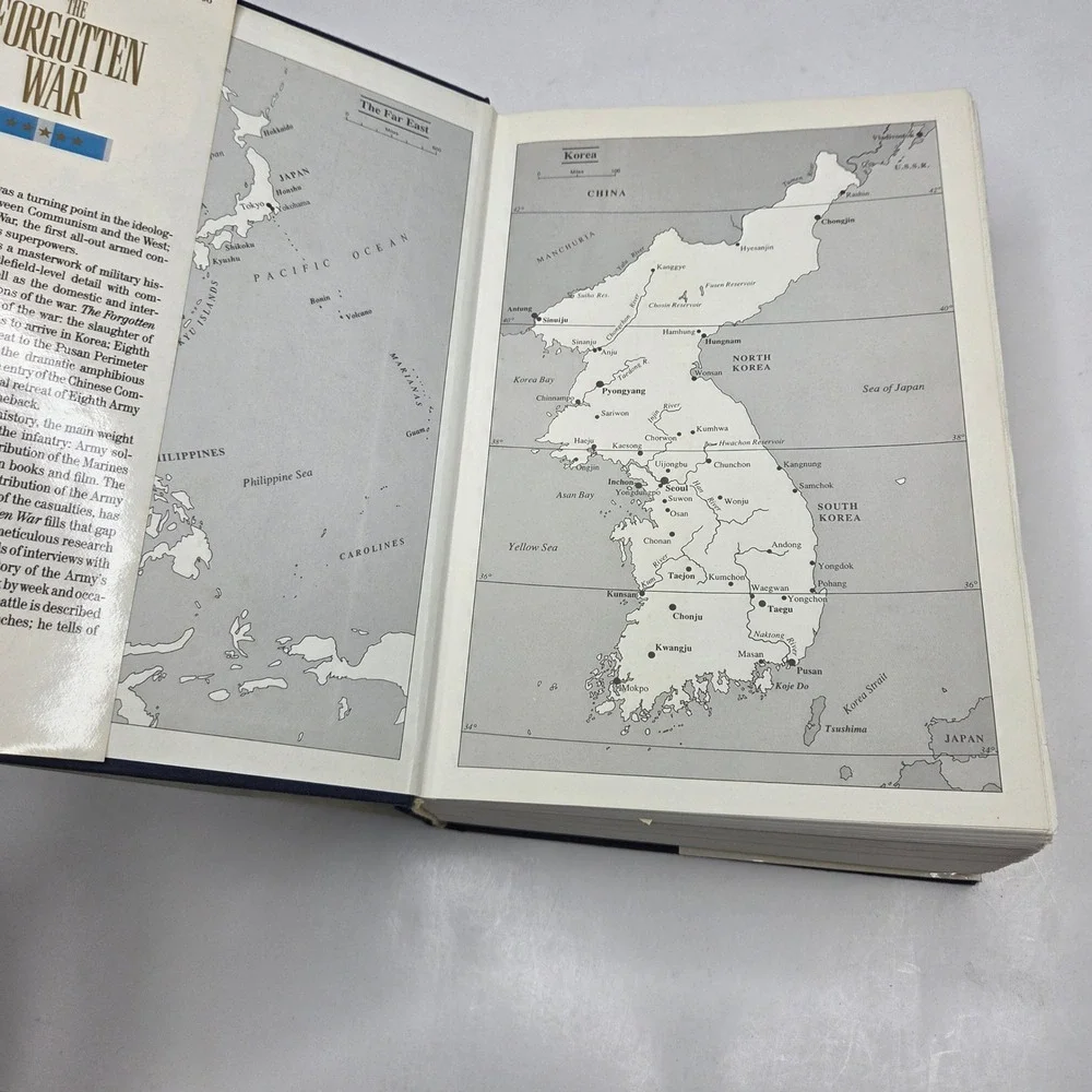 Clay Blair The Forgotten War America in Korea 1950-1953 1st Ed Hardcover Blue